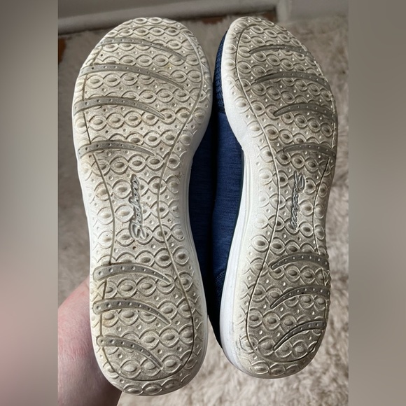 Skechers Classic Fit Air-Cooled Memory Foam Blue Laceless Sneakers Size 6 - Picture 9 of 9